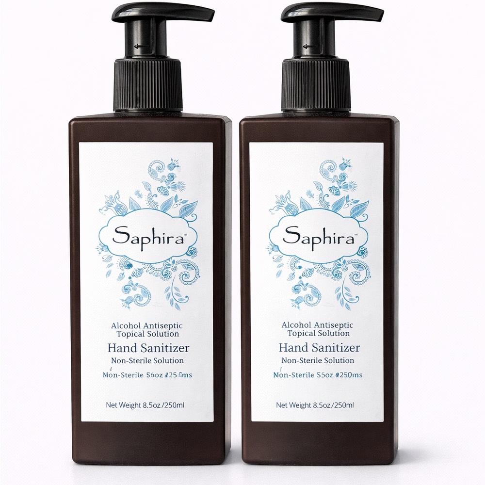 Brown Hand Sanitizer Set